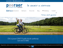 Tablet Screenshot of fietsenpeeraer.be